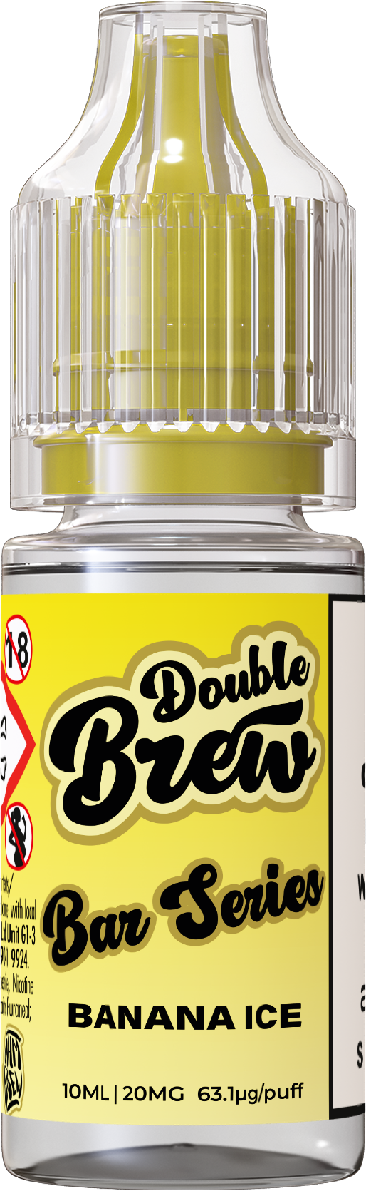 Double Brew - Bar Series - Banana Ice 10ml (Mix & Match 3 x £10)