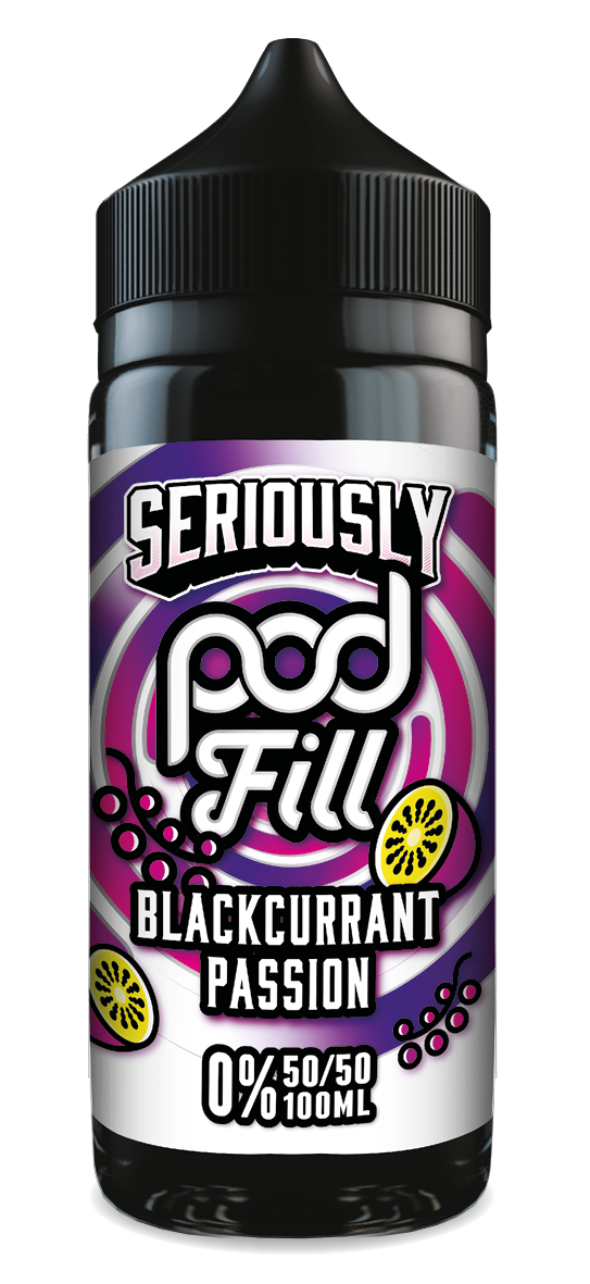 Seriously - Pod Fill - Blackcurrant Passion 50/50 100ml