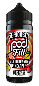 Seriously - Pod Fill - Blood Orange Pineapple 50/50 100ml