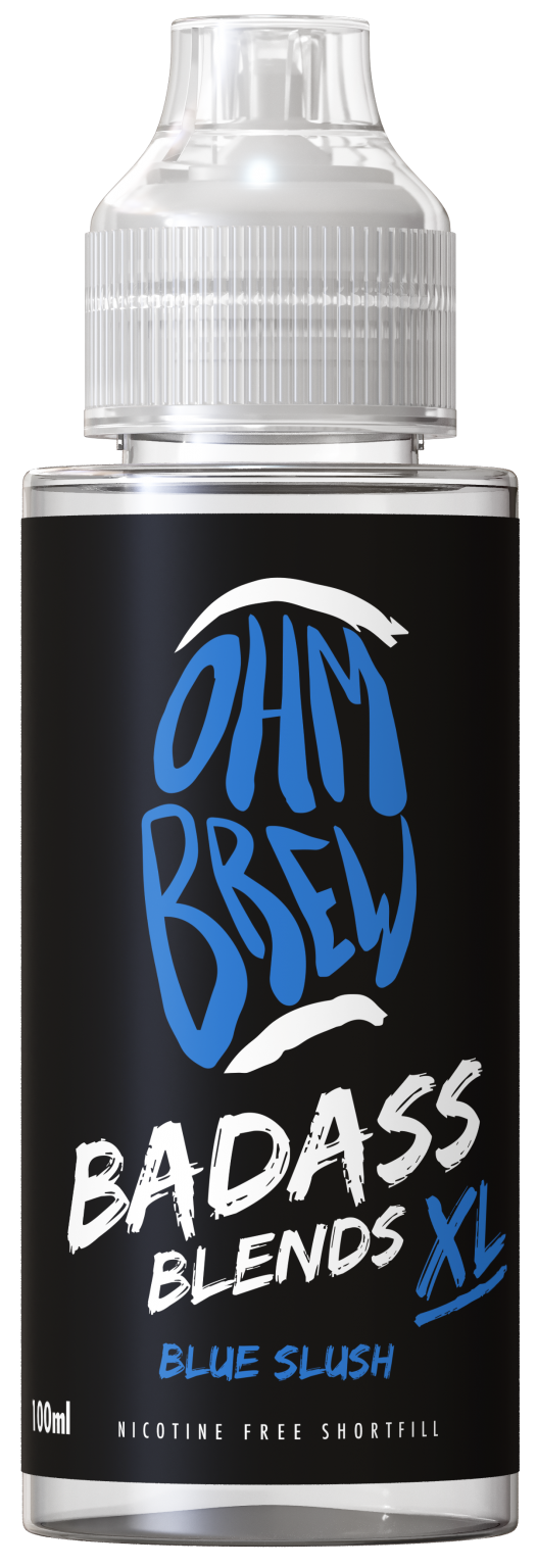 Ohm Brew - Badass Blend XL - Blue Slush 100ml