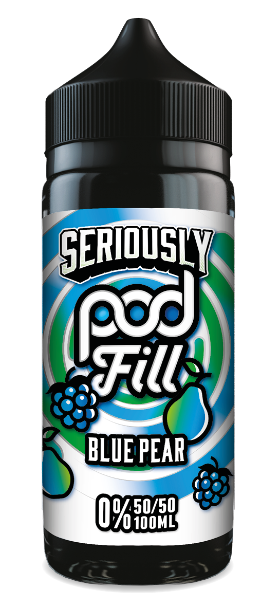 Seriously - Pod Fill - Blue Pear 50/50 100ml
