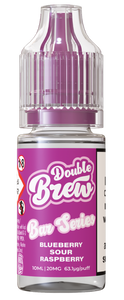 Double Brew - Bar Series - Blueberry Sour Raspberry 10ml (Mix & Match 3 x £10)