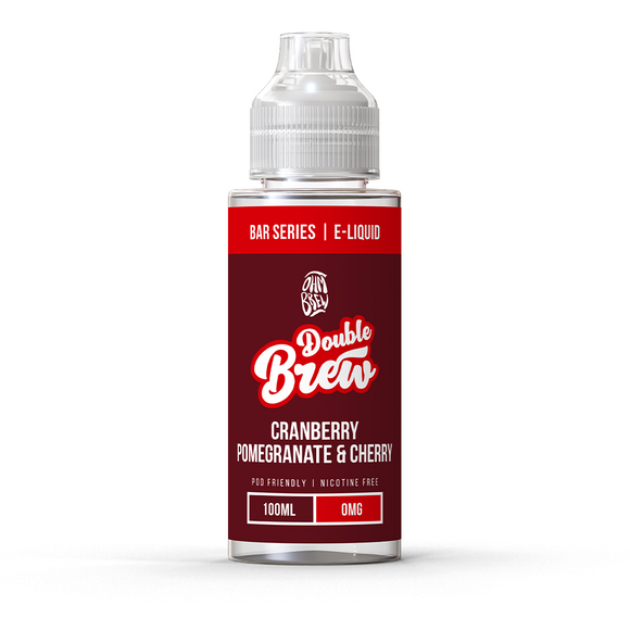 Double Brew - Cranberry Pomegranate & Cherry 50/50 100ml