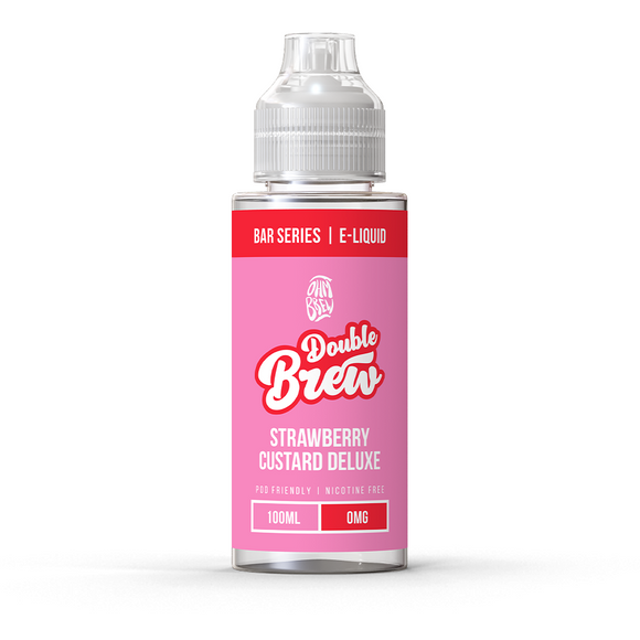 Double Brew - Strawberry Custard Deluxe 50/50 100ml