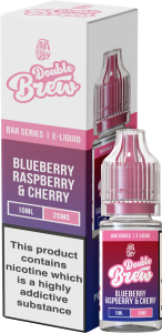 Double Brew - Bar Series - Blueberry Raspberry Cherry 10ml (Mix & Match 3 x £10)