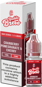 Double Brew - Bar Series - Cranberry Pomegranate & Cherry 10ml (Mix & Match 3 x £10)