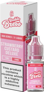 Double Brew - Bar Series - Strawberry Custard Deluxe 10ml (Mix & Match 3 x £10)