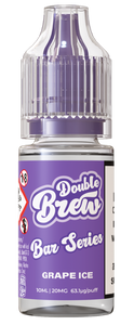 Double Brew - Bar Series - Grape Ice 10ml (Mix & Match 3 x £10)