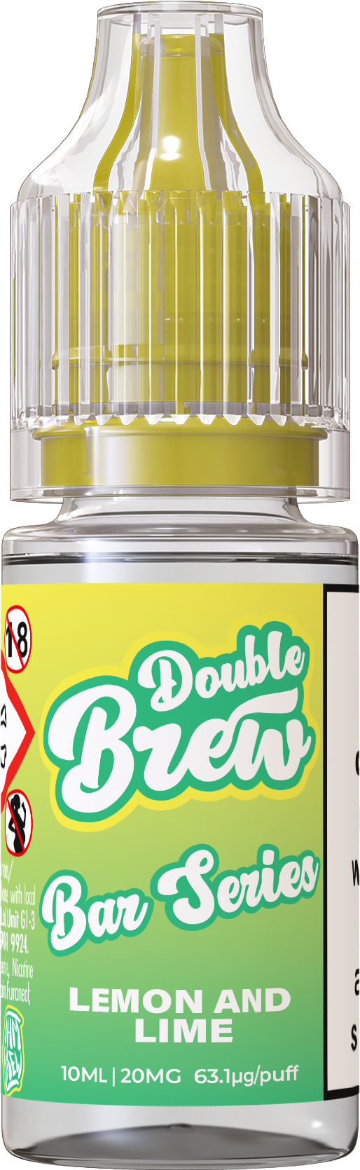 Double Brew - Bar Series - Lemon and Lime 10ml (Mix & Match 3 x £10)