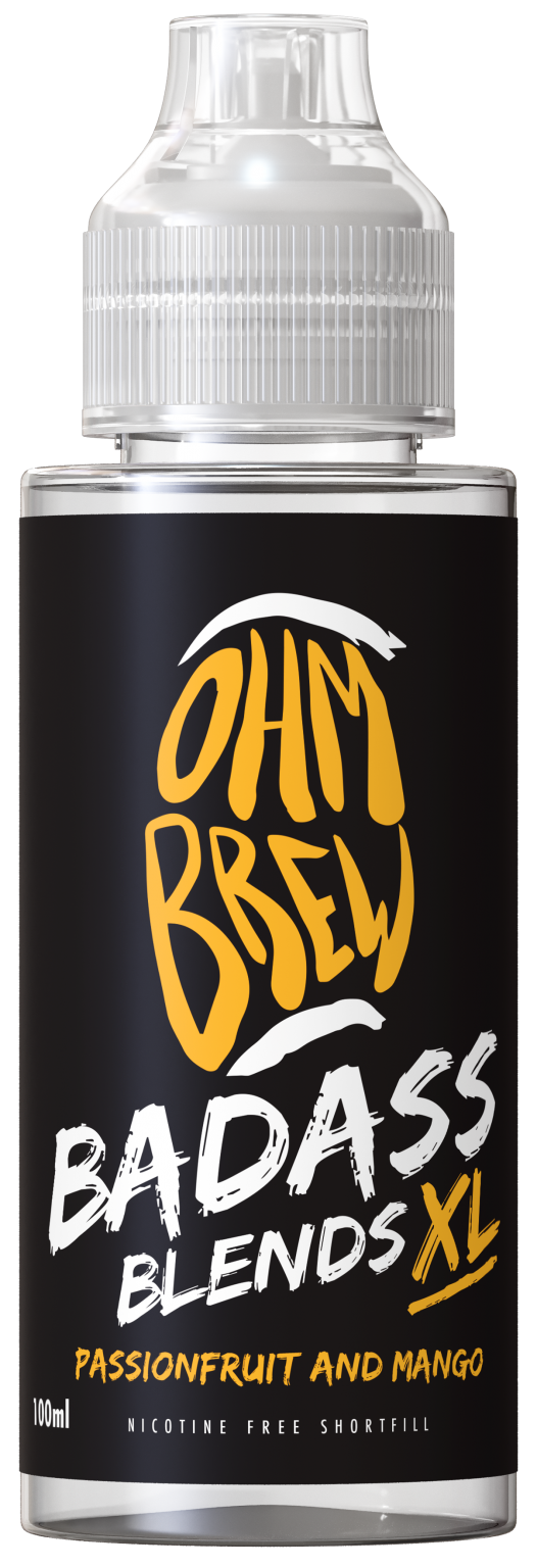 Ohm Brew - Badass Blend XL - Passionfruit & Mango 100ml