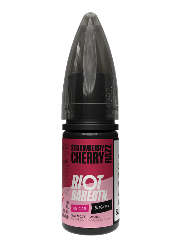 Riot - NO ICE - BAR EDTN  - Strawberry Cherry Razz 10ml