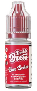 Double Brew - Bar Series - Raspberry Strawberry Cherry 10ml (Mix & Match 3 x £10)