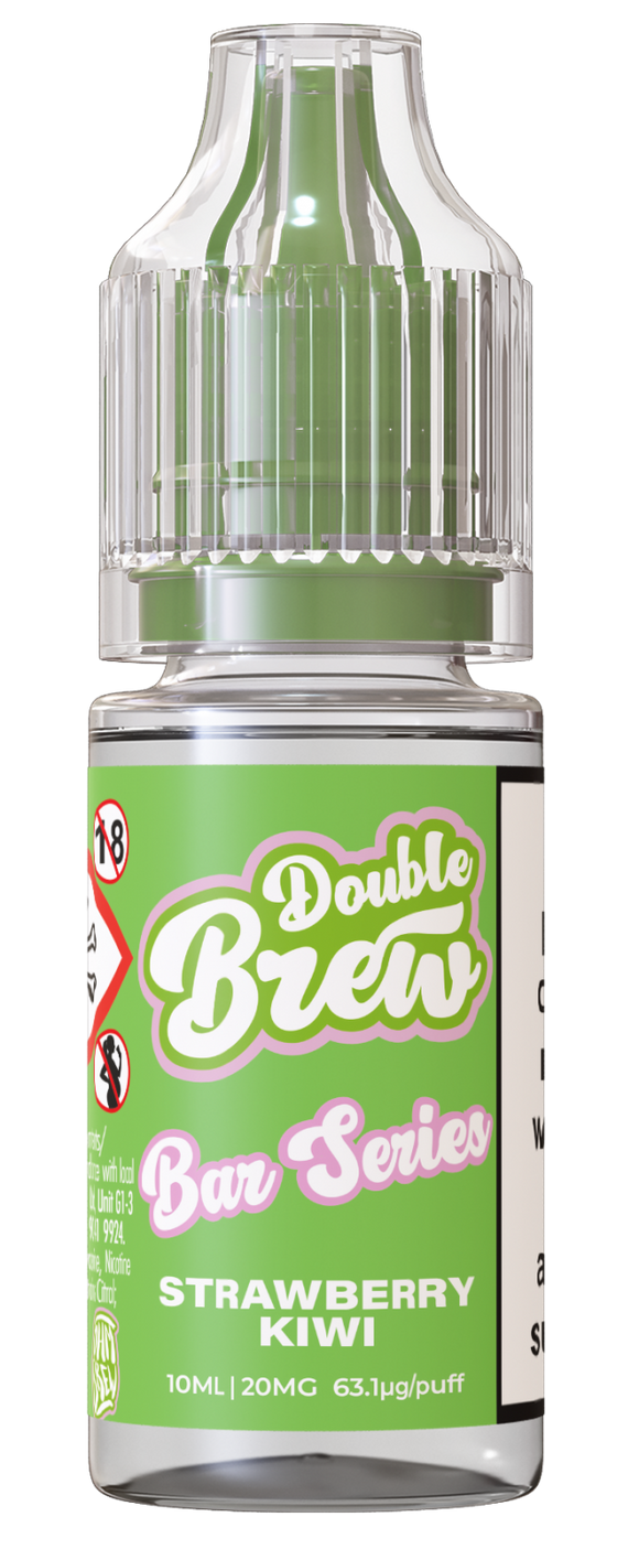 Double Brew - Bar Series - Strawberry Kiwi 10ml (Mix & Match 3 x £10)