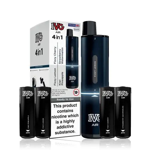 IVG - Air 4in1 Prefilled Pod Kit Simply Vapes Bolsover IVG - Air 4in1 Prefilled Pod Kit Simply Vapes Bolsover