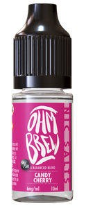 Ohm Brew - Candy Cherry Salt 10ml (Mix & Match 3 x £10)