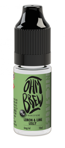 Ohm Brew - Lemon & Lime Lolly Salt 10ml (Mix & Match 3 x £10)