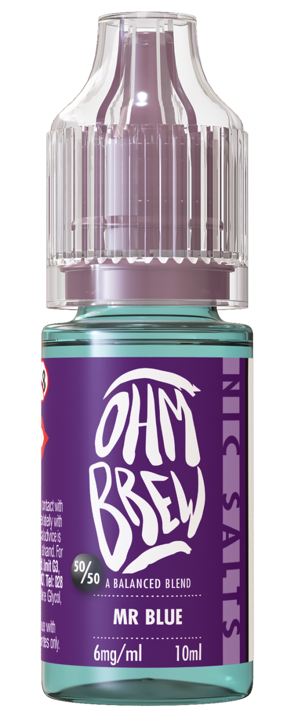 Ohm Brew - Mr Blue Salt 10ml (Mix & Match 3 x £10)