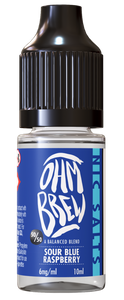 Ohm Brew - Sour Blue Raspberry Salt 10ml (Mix & Match 3 x £10)