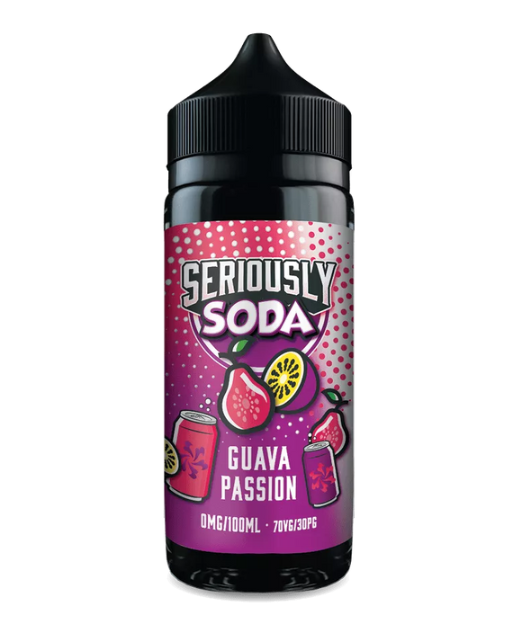 NEW - Seriously Soda - Guava Passion 100ml 0mg