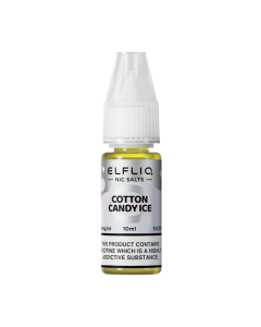 Elfbar - Elfliq - Cotton Candy Ice Salt 10ml (3 x £10)