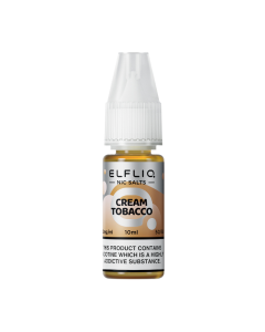 Elfbar - Elfliq - Cream Tobacco Salt 10ml (3 x £10)
