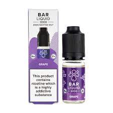 NEW - Bar Liquid 3000 - Grape Salt 10ml