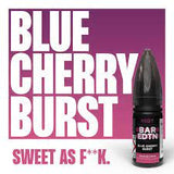NEW - Riot - BAR EDTN - Blue Cherry Burst Salt 10ml