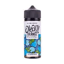 Okay Orange - Blue Raspberry Bon Bon 100ml 0mg